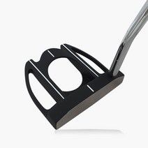 29인치 퍼터 숏 퍼터 짧은길이 Putter 30인치 31인치 말렛형 아화골프, 체크점보 화이트, 32인치