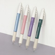 스무딩 3색 볼펜 0.38mm 부드러운 고급 멀티펜 다꾸펜 얇은 펜 사무용 필기감 좋은 직장인 대학생 선물, 01 INDI BLUE
