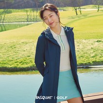[론칭가119 000원][바스키아 골프] 22SS 바스키아 골프 웨더코트, 윈드 네이비
