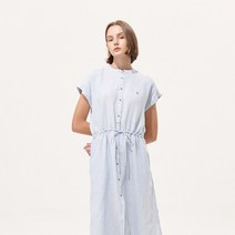 타미힐피거 린넨 미디 셔츠 드레스 (T22C1TDR071WT1C1O)