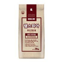 대한사료 곰표 램스피아 20kg 강아지 대용량개사료, 대한사료 곰표 램스피아 20kg 강