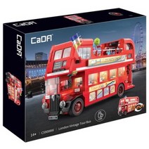 카다 런던 빈티지 투어버스 CADA 카다 런던 빈티지 투어버스 블럭 국내 정품 투어버스 레고 호환 블럭 투어버스 블록