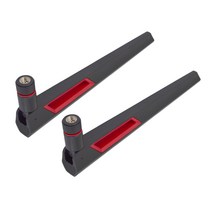무선 LAN 라우터 이중 주파수 대역 용 2pcs SMA 남성 WiFi 안테나 12dBi, 모델명