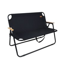 노마드 더블랙 트윈벤치 체어, 블랙, 1개