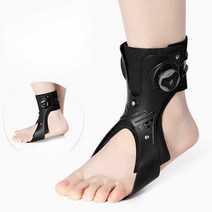 발목 보조기 발처침 족하수 발끌림 풋드랍 깁스신발, 노브 블랙 스탠다드 모델 (왼발)  L