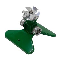 스프링쿨러설치 360 도 회전 정원 스프링클러 누수 방지 자동 노즐 물 원예 마당 야외 잔디 용 로터리, 한개옵션0, 한개옵션0