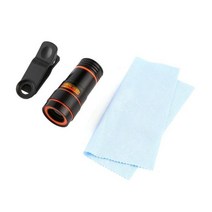 아이폰 망원렌즈 광각렌즈 스마트폰 확대경 망원경 핸드폰고배율줌렌즈 광학카메라 망원렌즈 디지털 카메라, 3-246m(8배)