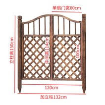 원목 목재 나무 방부목 단독주택 전원주택 마당 정원 주차장 메쉬 휀스 펜스 울타리 대문, B 120cm 격자문