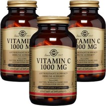 솔가 비타민 C 1000mg 베지터블 캡슐, 100개입, 3개