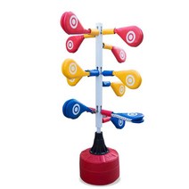 스파링 훈련 발차기 미트 로우킥 연습 권투 합기도, 9 표적