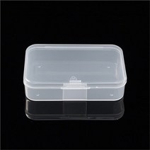 투명 플라스틱 미니수납케이스 9x6cm 네일비즈 파츠통, 상세 참조
