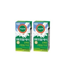 베지밀A 담백한 고칼슘두유 두유 식사대용 190ml 48팩, 48개, 베지밀A 담백한 고칼슘두유 190m
