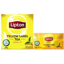 Lipton Yellow Label Tea Bags 50ct & 100ct 1 pack 립톤 옐로우 라벨 티백 50 / 100 개입 1 팩 (개별포장 아닙니다), 100티