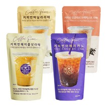커피빈 아이스 아메리카노 라떼 액상커피 파우치, 바닐라라떼(1팩)