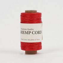 쎄비 헴프코드 0.7mm 마크라메 팔찌실 매듭공예, 11.애플레드