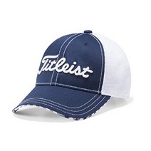 타이틀리스트(Titleist) 여성 골프 모자 여자 메쉬 캡 HJ9LCS 블루, 네이비