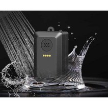 치매 배회감지기 뱃지형 분실 유괴 방지 위치 추적기, 4G 포지셔닝 버전 평생 무료