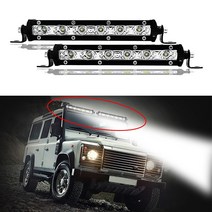 1pc 오프로드 7inch led 작업 라이트 바 스포트 라이트 전구 지프 랭글러 차량 atv 보트 트럭 suv 용 18w 4x4 운전 안개 램프