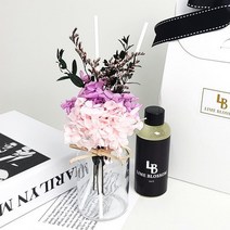 바보사랑 수국사랑 천연 디퓨저 100ml 실내 인테리어 방향제.라임블러썸, 밤쉘