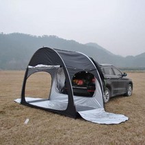 쏘렌토차박텐트 차박꼬리텐트 도킹텐트 차박도킹텐트SUV-자동차 후면 확장 텐트 자전거 보관 야외 캠핑, 04 Color 4