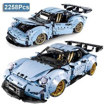 블럭 110 기술 슈퍼 레이싱 카 모델 빌딩 블록 MOC 앱 RC 도시 속도 전문가 스포츠 차량 장난감 선물, [01] only car no box