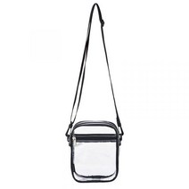 크린룸 제전 PVC 가방 투명 원숄더 작은, 스몰