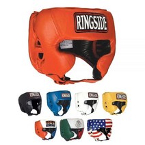 Ringside 유사 경기 복싱 헤드기어 뺨 보호 스포츠 헬멧, Large