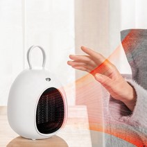 미시동 히터 열교환기 온풍관 소음기 화물차 캠핑 차량용 12 볼트 저소음 500w 미니 전기 겨울 개인 공간 룸 ptc 세라믹 빠른 난방 휴대용 데스크탑 팬 홈 오피스, 하얀, 에게