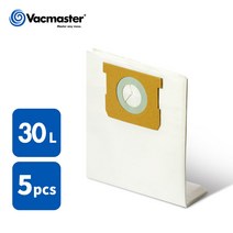 미국Vacmaster/진공청소기 먼지봉투/30L*5매/건습식 지공청소기/먼지 수집 백/950128