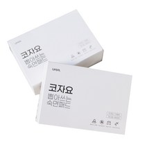코자요 일회용 뽑아쓰는 숙면패드 논슬립코팅 2팩