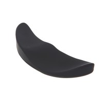 귀여운 마우스 패드 손목 휴식 지원 인체 공학적 인 Mousepad non-slip 실리콘 Mousepad, 검은색