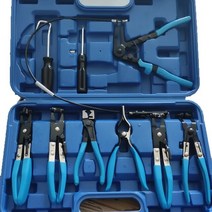 새로운 자동 호스 클램프 링 플라이어 세트 9 개 유연한 와이어 케이블 벤드 유형 리무버 오일 씰 스크루, 01 A