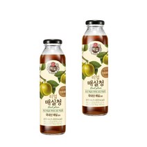 달달함과 향긋함 그대로 백설 리얼 매실청 310ml 8EA