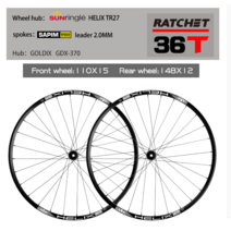 27.5 MTB 자전거 휠셋 BOOST 부스트방식 스타라쳇 DT 240 DT 350방식 110X15 148X12, 34T