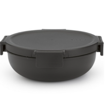 브라반티아 메이크&테이크 샐러드 보울 1.3L, 1개, 다크그레이