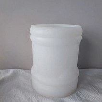 비누몰드 초틀 몰드 디자인 DIY 패션 여성 핸드백 꽃병 금형 가방 대형 럭셔리 로고 꽃 냄비 실리콘 촛불, Cylinder L vase