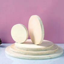 두께1cmx지름30cm 합판 우드 베니어 원형 나무판재 데코라운드 우드 보드 판재 뚜껑 판자 목재화판, (두께)1cmx35cm