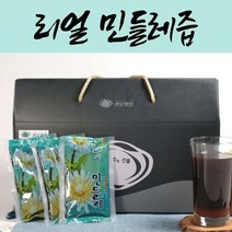 리얼 자연산 순수 흰민들레즙 60포 민들레액기스 국산 청소년 성인 어르신 선물 부모님 생일 생신 어린이