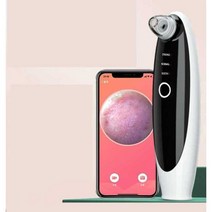 피지 흡입기 좁쌀 관리 석션 블랙 헤드 관리 피부 턱, 피지 흡입기화이트 100만 화소