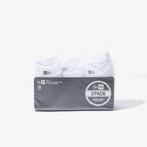 뉴에라 무지 에센셜 반팔 티셔츠 3pack 3팩 화이트 13511134