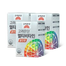 [고려와몽골] 고려은단 멀티비타민 올인원 60정, 3개
