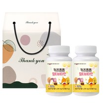 일동생활건강 키즈튼튼 멀티비타민 어린이 키즈 종합비타민 건강식품 4개월분 선물세트, 2병 선물세트