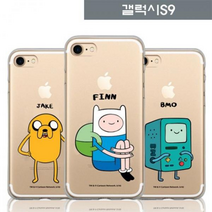 갤럭시S9 핀과 제이크 투명 젤리 케이스 SM-G960, 레몬그랩, 없음