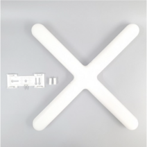 루미안 LED 십자등 60W, 주광색, 2개