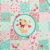 유와 마츠야마 아츠코 팬시 애니멀 프린트 30수 원단 4 color, D-라이트민트