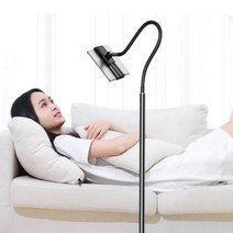 튼튼한 핸드폰 스마트폰 태블릿 지지대 스탠딩 자바라 침대용 쇼파용 거치대, (대)