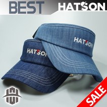 햇츠온HatsON 남성 여성 자외선 차단 썬캡 모자 H1-1202 AA, 블루/BL