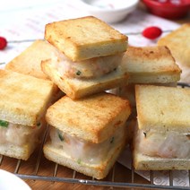 겉바속촉 멘보샤 500g 통새우살 에어프라이어 즉석조리 간편요리 야식 간식, 01.겉바속촉멘보사1BOX