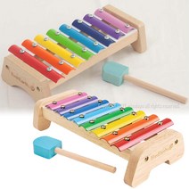 유아 음악 원목 교구 실로폰 아기 장난감 완구 24개월, 98%, 아기실로폰