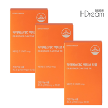 [에스더포뮬러] 닥터에스더C 액티브 티알 3박스, 없음